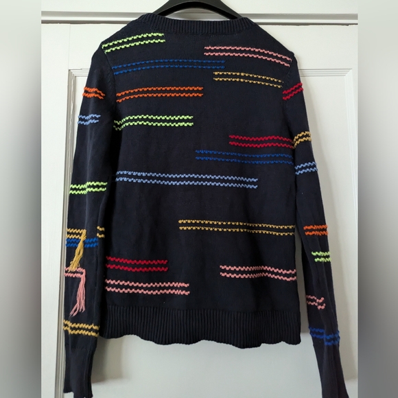 In cashmere multi pullover sweater size small - Picture 6 of 8